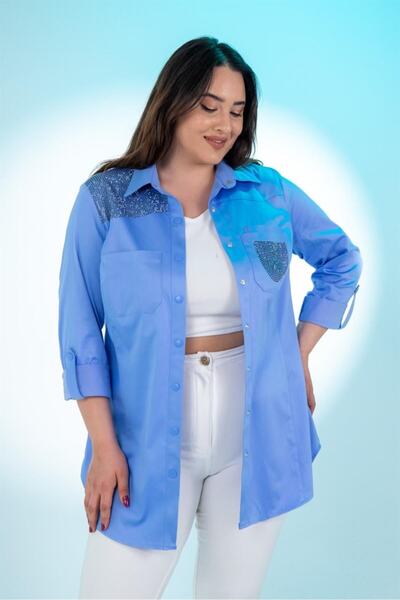 Roxxlen Women's Plus Size Jeff Shirt