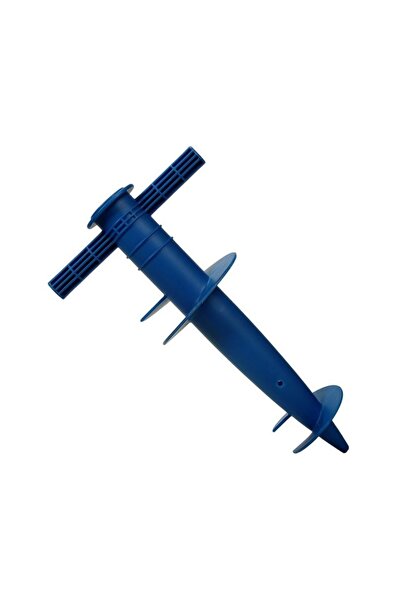 OEM Screw Type Umbrella Holder, Blue, Quick Assembly, Compatible Ø22-34 mm