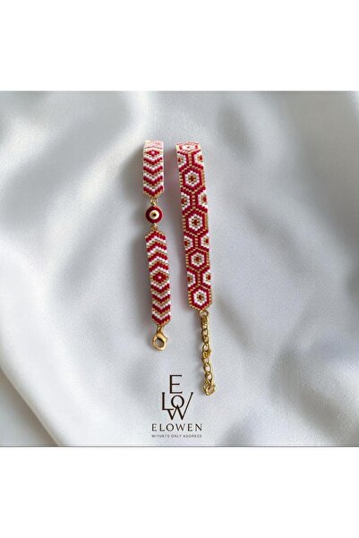 ARASS ACCESSORIES Miyuki İkili Nazar Bileklik