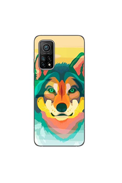 OEM Case compatible with Xiaomi Mi 10T Pro 5G Silicone Gel Tpu Pattern Wolf D...