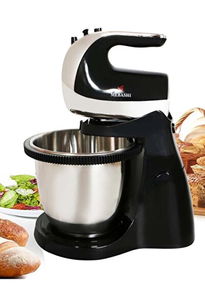 MEBASHI 3L Stand Bowl Mixer, 350W, 5 Speeds, (ME-SBM1007) (Stainless Steel)