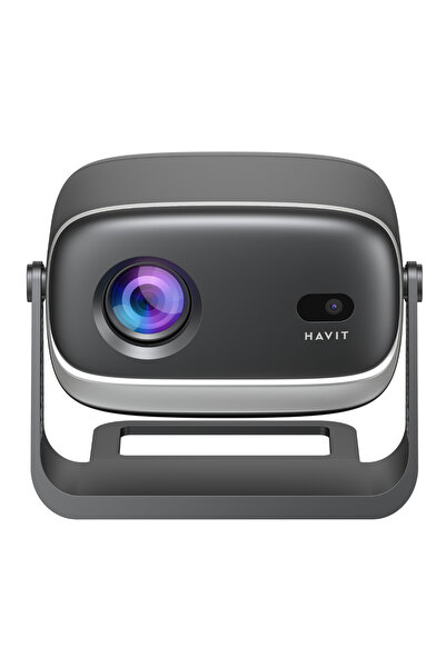 Havit PJ235 Pro Otomatik Odaklamalı Akıllı Projeksiyon Cihazı - 720p,4K Destekli, Android TV, 180 Stantlı