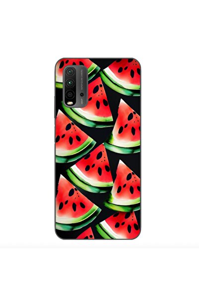 OEM Husa compatibila cu Xiaomi Redmi 9T Silicon Gel Tpu Model Watermelon Slices