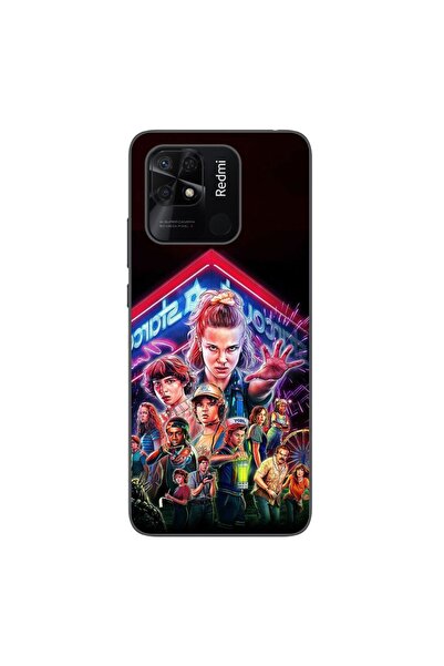 OEM Case compatible with Xiaomi Redmi 10C Silicone Gel Tpu Pattern Stranger T...