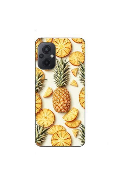OEM Husa compatibila cu Xiaomi Poco M5 Silicon Gel Tpu Model Juicy Pineapple