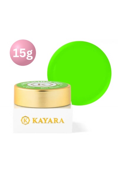 Kayara UV/LED premium color gel 087 Hot Green 15g