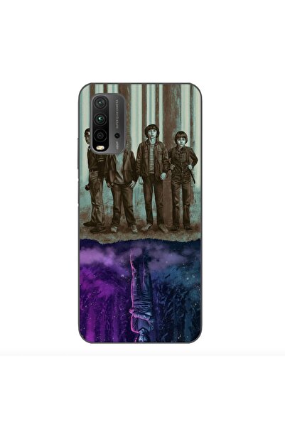 OEM Θήκη συμβατή με Xiaomi Redmi 9T Σιλικόνης TPU με σχέδιο Stranger Things U...