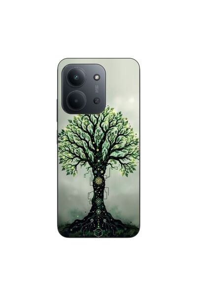 OEM Husa compatibila cu Xiaomi Redmi 15C Silicon Gel Tpu Model Mystical Tree