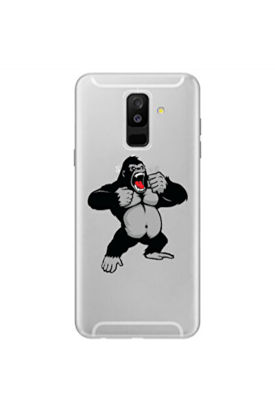 Other Samsung A6 Plus Angry Gorilla2 Transparent Silicone TPU Θήκη