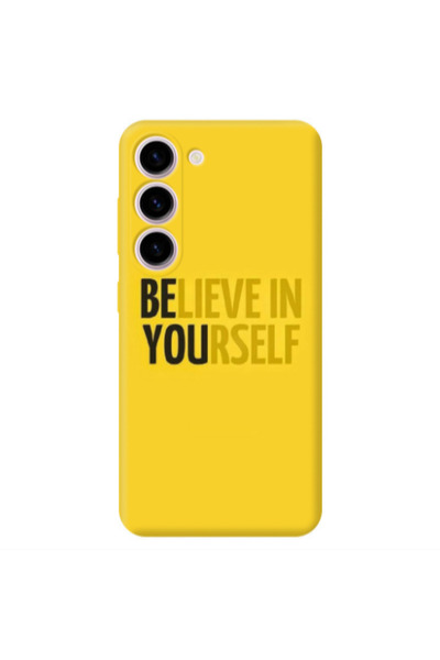 Other Samsung S23 Plus Belive in Yourself Transparent Silicone TPU Θήκη