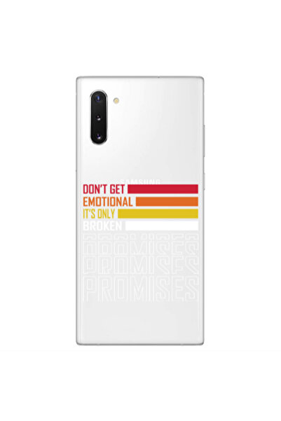 Other Samsung Note 10 Plus Dont Get Emotional Transparent Silicone TPU Θήκη
