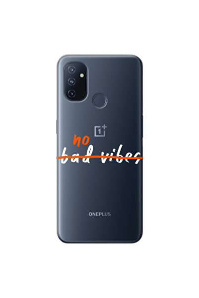 Other Oneplus Nord 100 No bad vibes 2 Transparent Silicone TPU Θήκη
