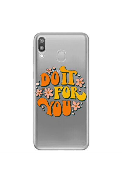 Other Samsung M20 Do it For You Transparent Silicone TPU Θήκη