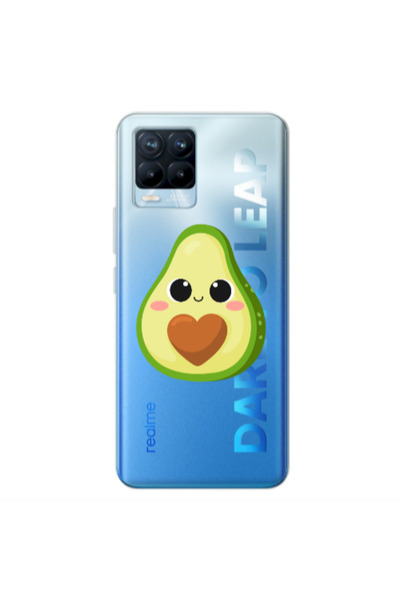 Other Realme 8 Pro Baby avocado Transparent Silicone TPU Θήκη