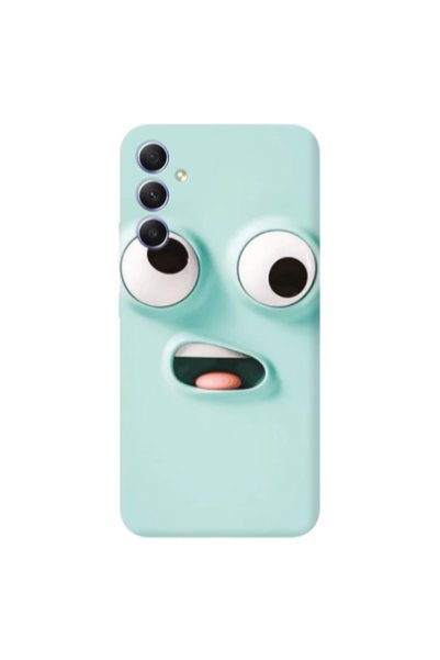 Other Samsung A16 Strange face Transparent Silicone TPU Θήκη