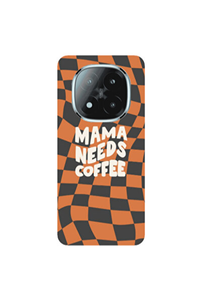 Other Xiaomi Redmi Note 14 Pro + 5g Mama needs coffee Transparent Silicone TP...