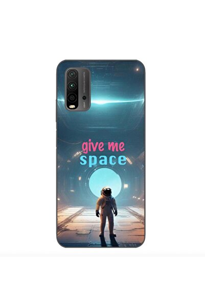 OEM Case compatible with Xiaomi Redmi 9T Silicon Gel Tpu Model Give Me Space