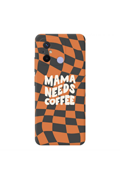 Other Xiaomi Redmi 12C Mama needs coffee Transparent Silicone TPU Θήκη