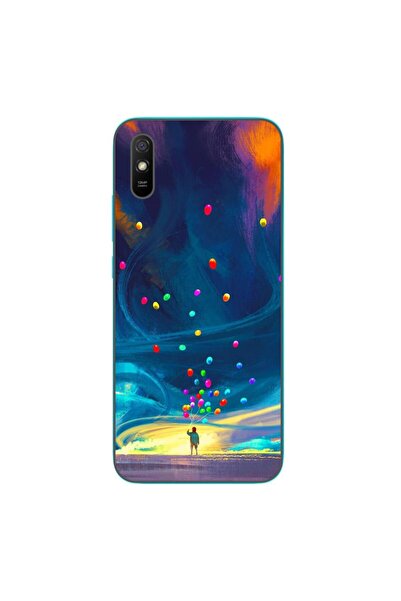 OEM Θήκη συμβατή με Xiaomi Redmi 9A Σιλικόνης Gel TPU με σχέδιο Μπαλόνια του ...