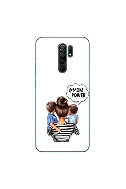 OEM Case compatible with Xiaomi Redmi 9 Silicone Gel Tpu Model Mom of Boys