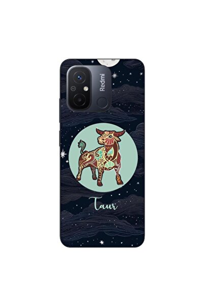 OEM Case compatible with Xiaomi Redmi 12C Silicone Gel Tpu Taurus Horoscope P...