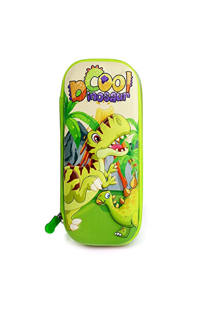 Limmy Cutie de creioane cu dinozauri cool, cu relief 3D, suport pentru creioa...