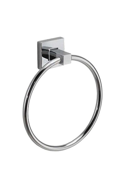 Duravel Wall Mounted Towel Ring in Kitchen Bathroom Chrome Stainless Steel To...