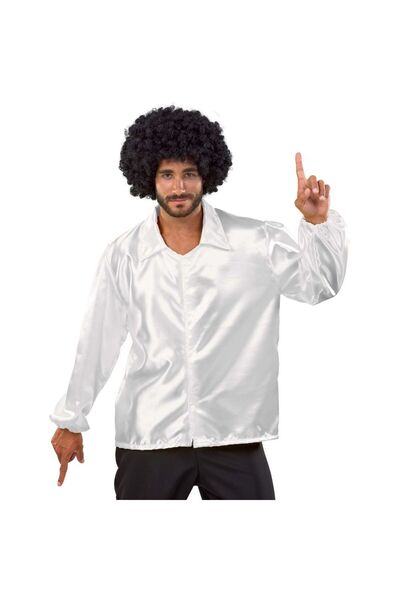 Fun Fashion Μπλούζα Καρναβαλιού Ντίσκο (Λευκή)