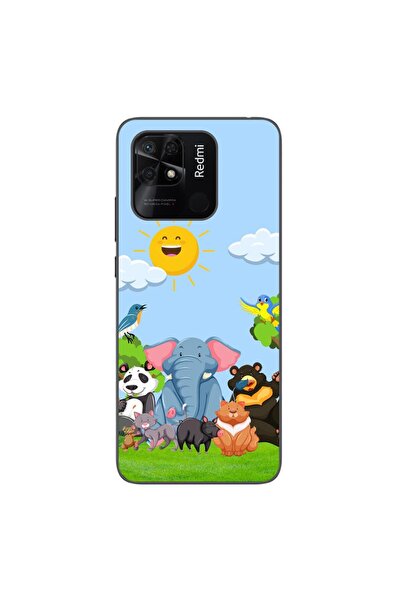 OEM Θήκη συμβατή με Xiaomi Redmi 10C από σιλικόνη gel TPU με σχέδιο  "Φίλοι τ...