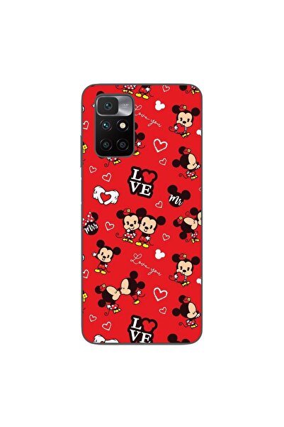 OEM Husa compatibila cu Xiaomi Redmi 10 Silicon Gel Tpu Model Mickey Love Pat...