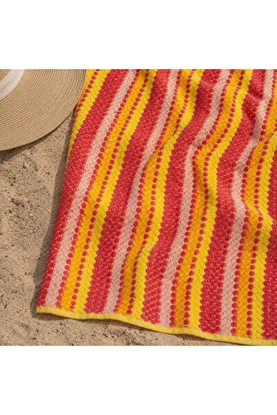 Evidea Soft Tivi Plaj Havlusu - Renkli - 70x140 cm