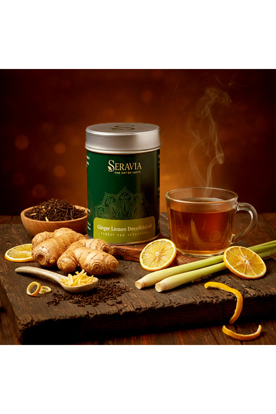 Seravia Ginger Lemon decafeinizat
