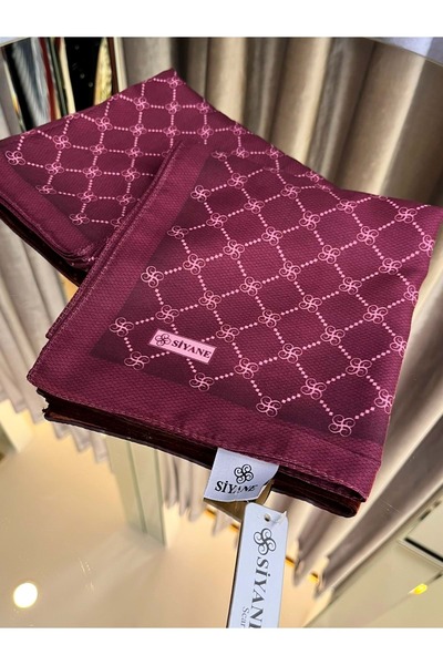 Modario Si̇yane Monogram Pattern Shawl - 5