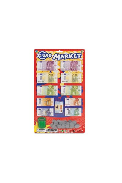 OEM Set de joacă supermarket pentru copii, cu Bancnote si Monede de Euro cu C...