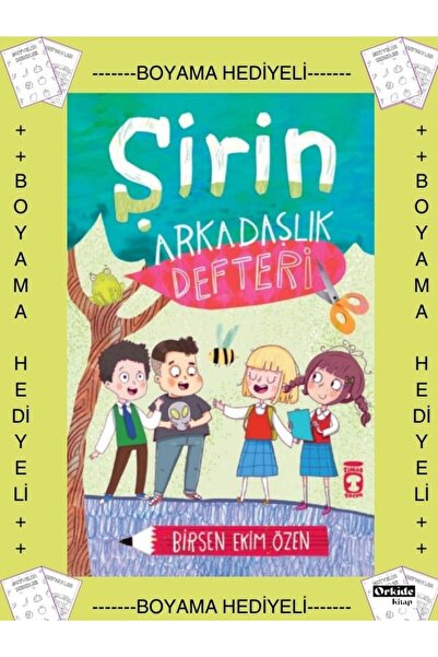 Timaş Yayınları Boyamalı- 3. 4. 5. 6. Sıınıf , Şirin Arkadaşlık Defteri , Bir...