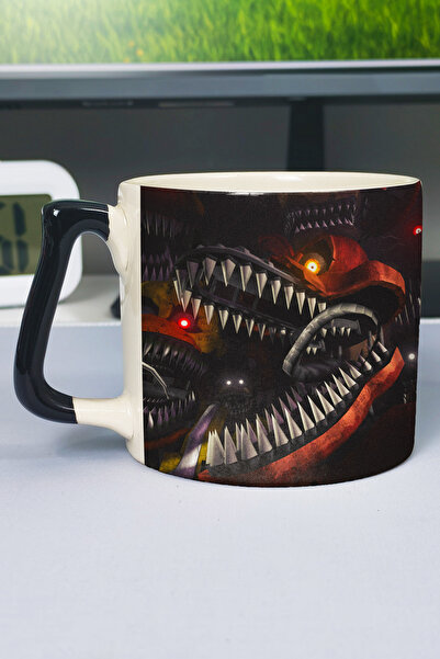 ZipZap Five Nights at Freddy's Printed Ceramic Luxury Mug (1 Piece) Custom Bl...