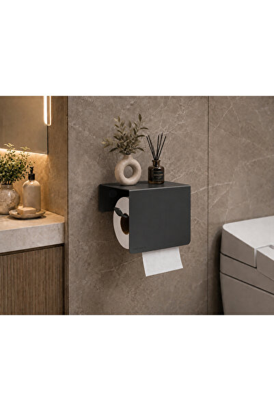 PNR AQUA Toilet Paper Holder Wc Paper Holder Anthracite