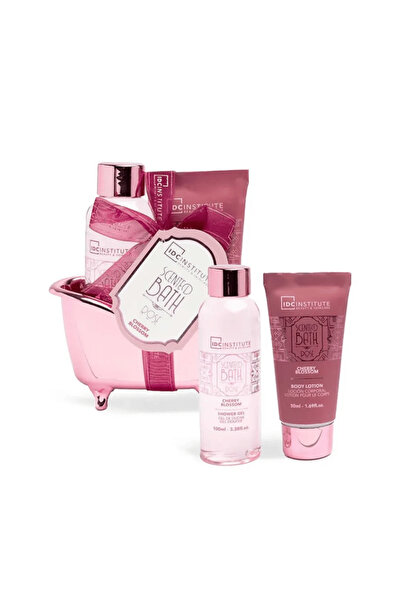 IDC Institute IDC Scented Bath Rose Mini Bath Tube Cherry Blossom Σετ Δώρου –...