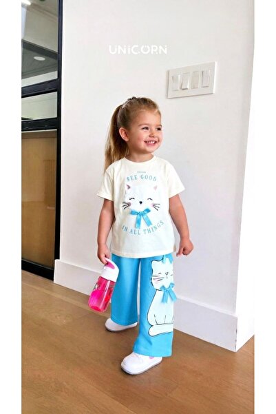 Nazhankids طقم بدلة رياضية لطيفة من كيتي