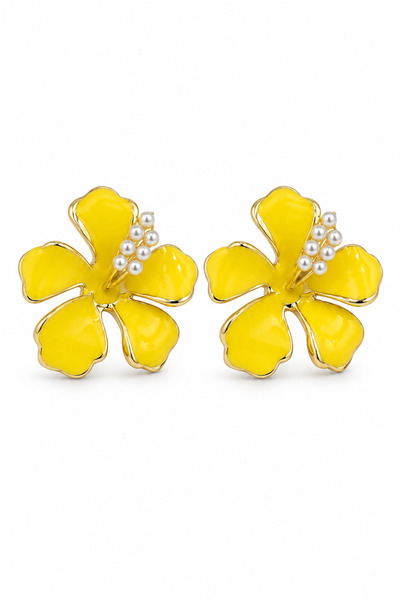 Jack Ferrero Summer luxury enamel earrings