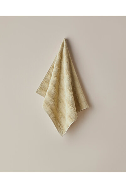 LC Waikiki Nevavm Farkıyla Bubble Cotton Face Towel 50X80 cm Light Green