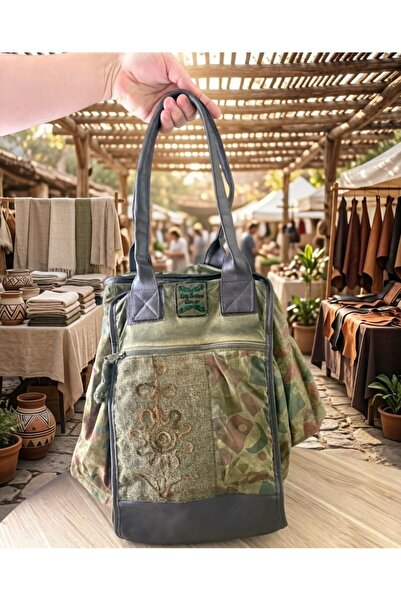 OLD COTTON BAGS Old Cotton Concept Stil Omuz Çantası | Günlük Kullanım Seyeha...