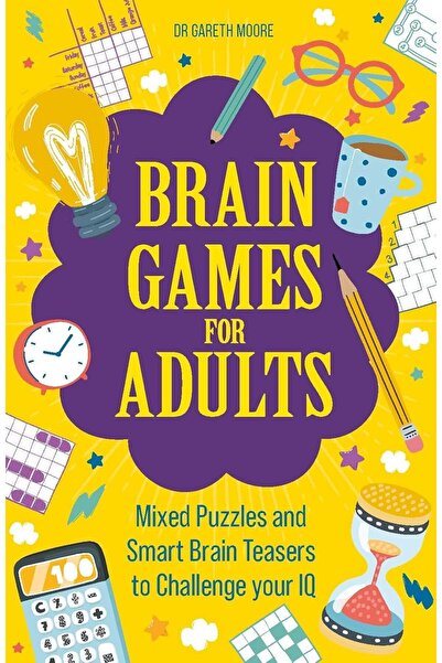 Generic Brain Games for Adults: Mixed Puzzles and Smart Brainteasers to Chall...