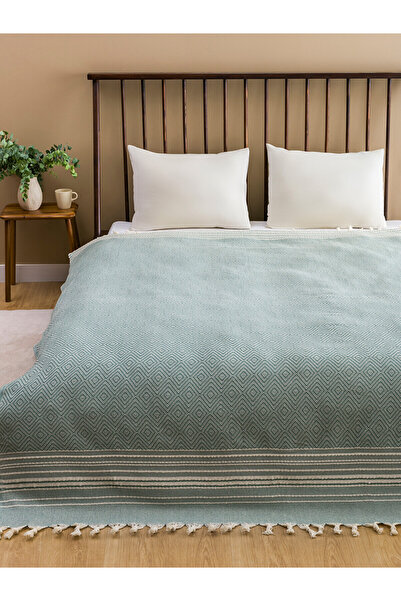 LC Waikiki Nevavm Embroidery Detailed Sofa Cover with Difference 180X230 cm