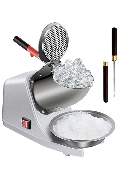 Gennext Generic Double Blade Electric Ice Shaver Crusher Machine – 300W Snow ...