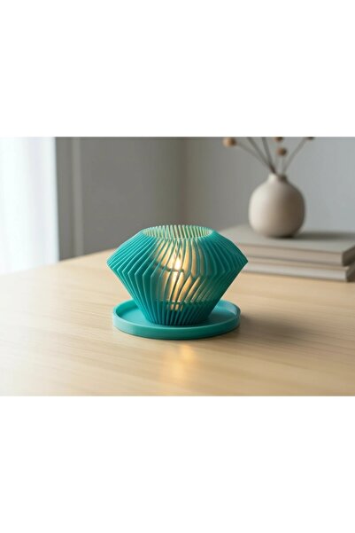 OEM Mini Lampă decorativă ambientală, imprimată 3D, design geometric