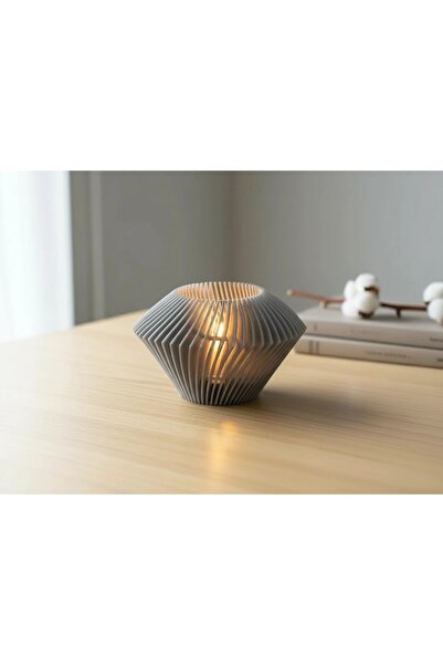 OEM Mini Lampă decorativă ambientală, imprimată 3D, design geometric