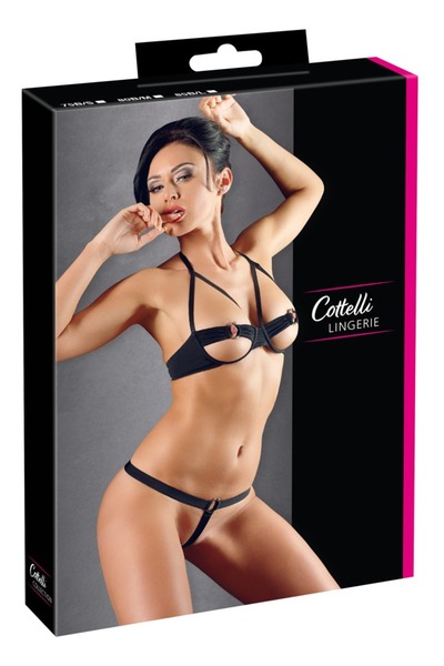 Cottelli Collection Stockings & Hosiery Γυναικεία Εσώρουχα – Σετ Σουτιέν Cott...