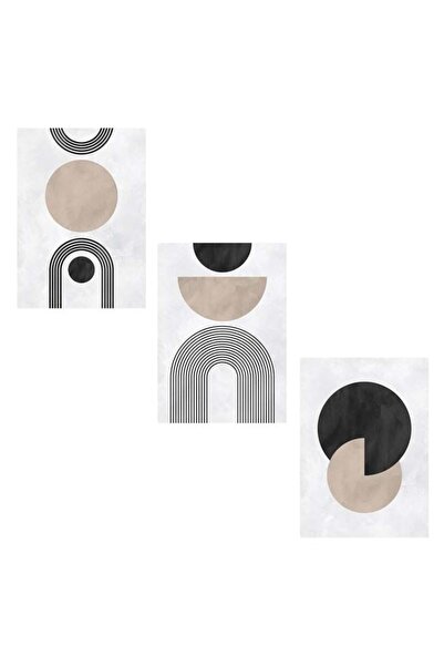 OEM Set postere decorative, Multicolor, 50 x 70, 3 bucăți, decor perete, livi...