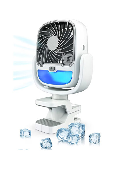OEM Portable Fan with Water Spray and Air Cooler Function, USB, 200 ml Tank, ...